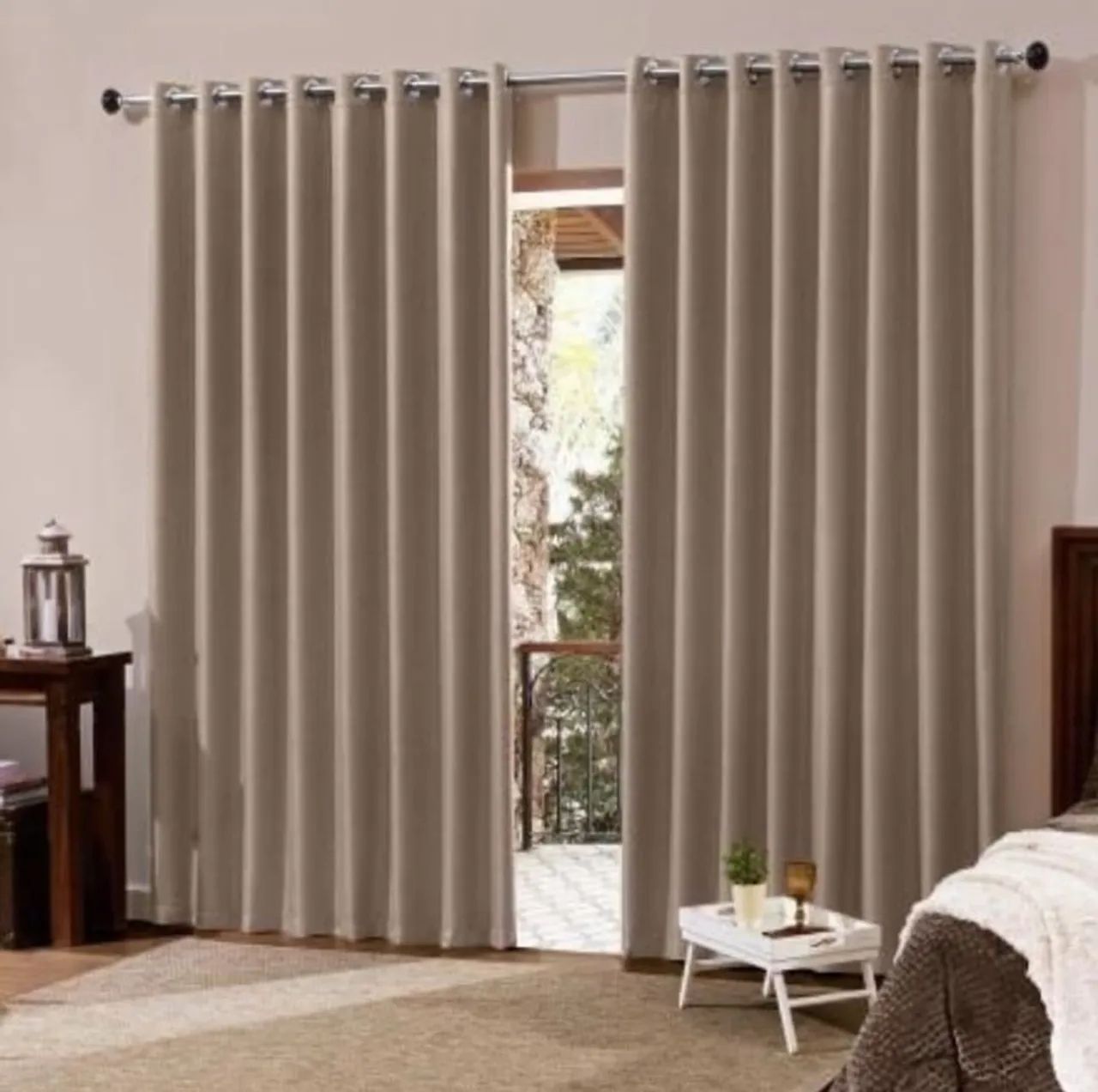 Cortinas Oxford para sala