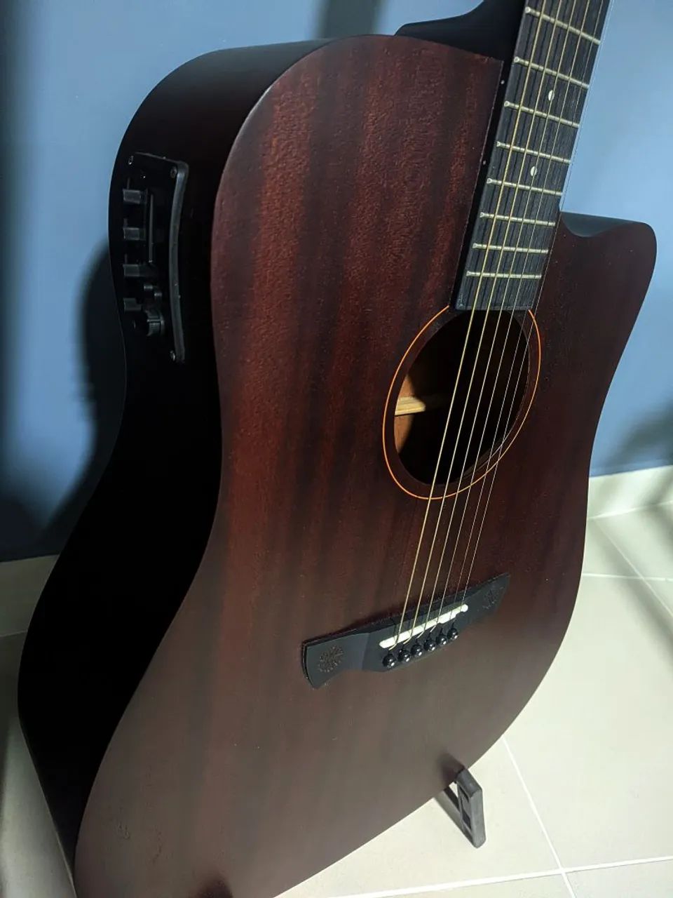 Violão Tagima Dallas Gran Reserva Eletroacústico Aço Dark Mahogany - Foto 2