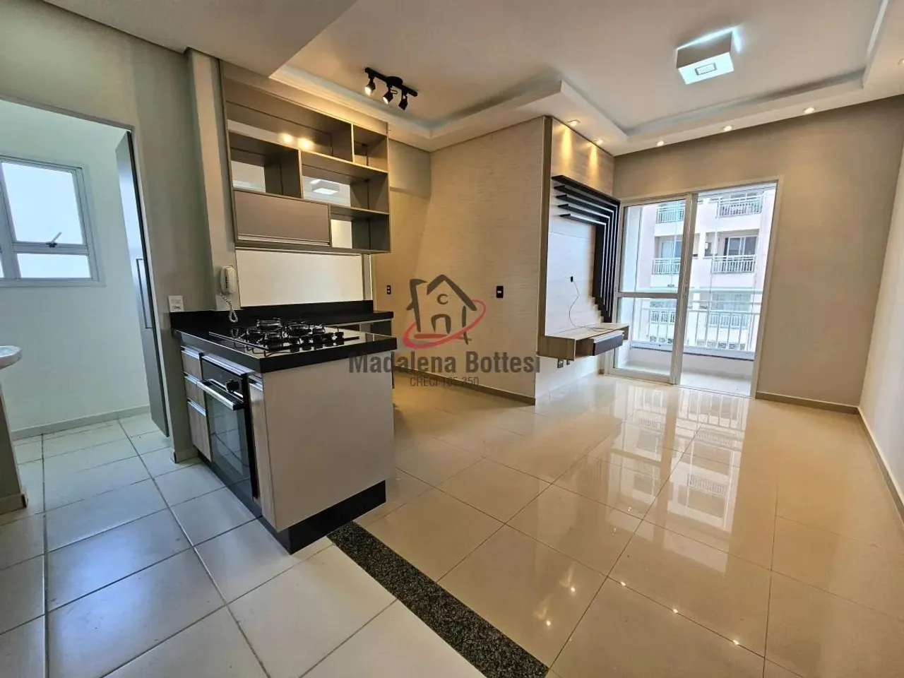 Apartamento para Locação em Mogi das Cruzes, Villa di Cesar, 2 dormitórios, 1 suíte, 2 ban