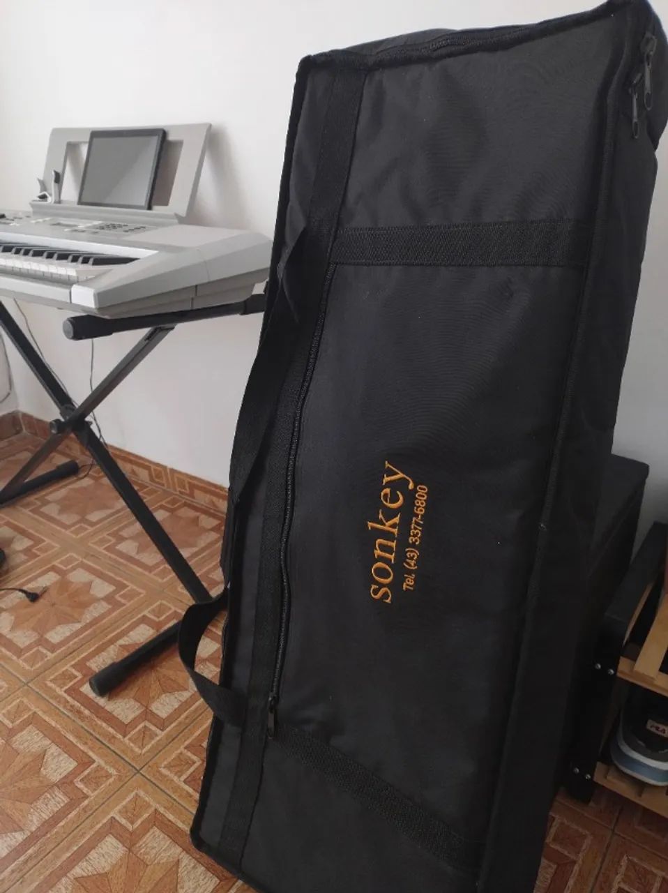 Teclado Arranjador Yamaha Ypt340 61 Teclas - Cor Prata - Foto 4