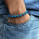 Kit de Pulseiras de Miçanga Masculina - Foto 4