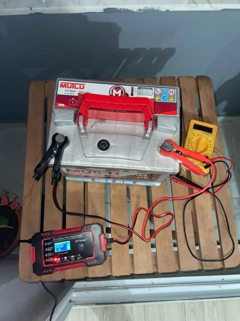 Carregador para Bateria de Carro, Moto e Caminhonete + Entrega  - Foto 3