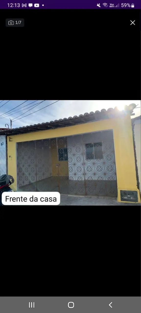 CASA 2/4 + PEQUENO QUINTAL PROX. AV DAS FRONTEIRAS