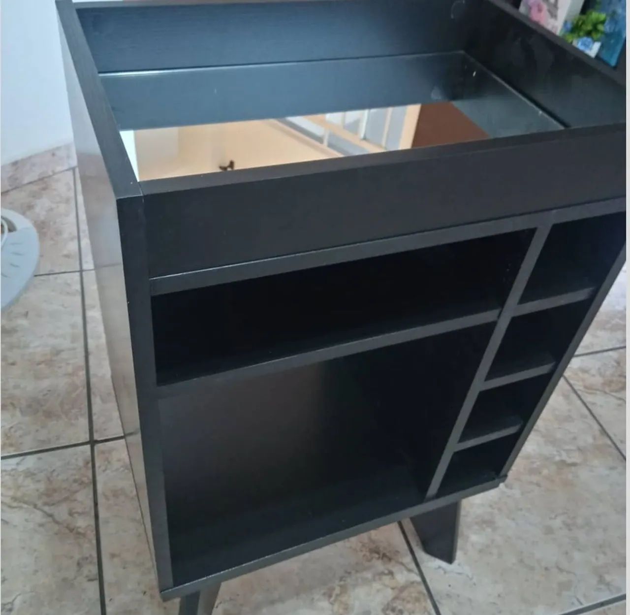 Promoção Mesa Bar Preta - 25/10