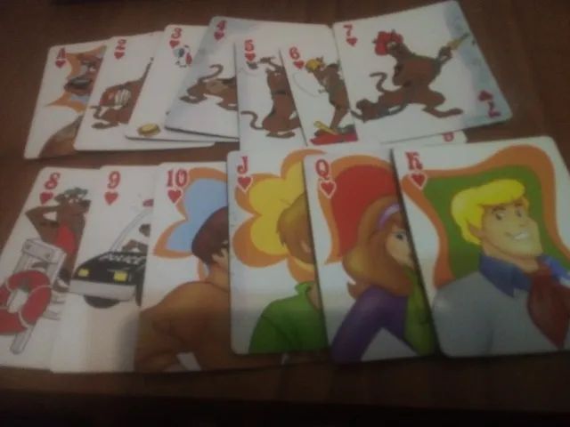 Baralho importado Scooby-Doo 1999, algumas cartas estão manchadas - Foto 4