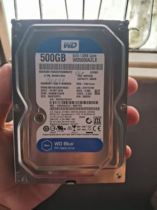 HDs de 3 tamanhos diferentes (notebook e desktop) - Foto 2