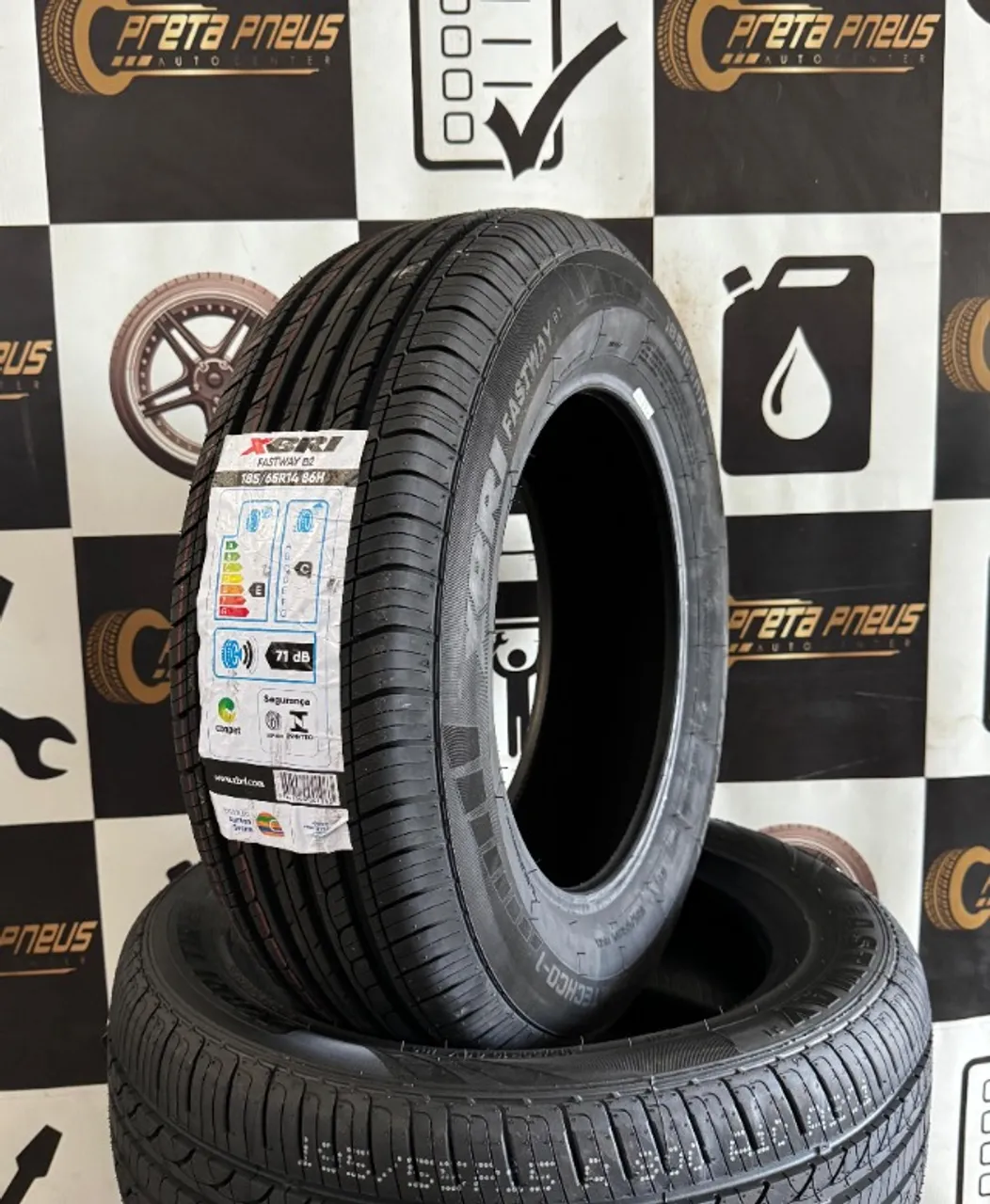 Pneu 185/65R14 Xbri Novo Original Grand Siena Saveiro Gol Clio Corolla