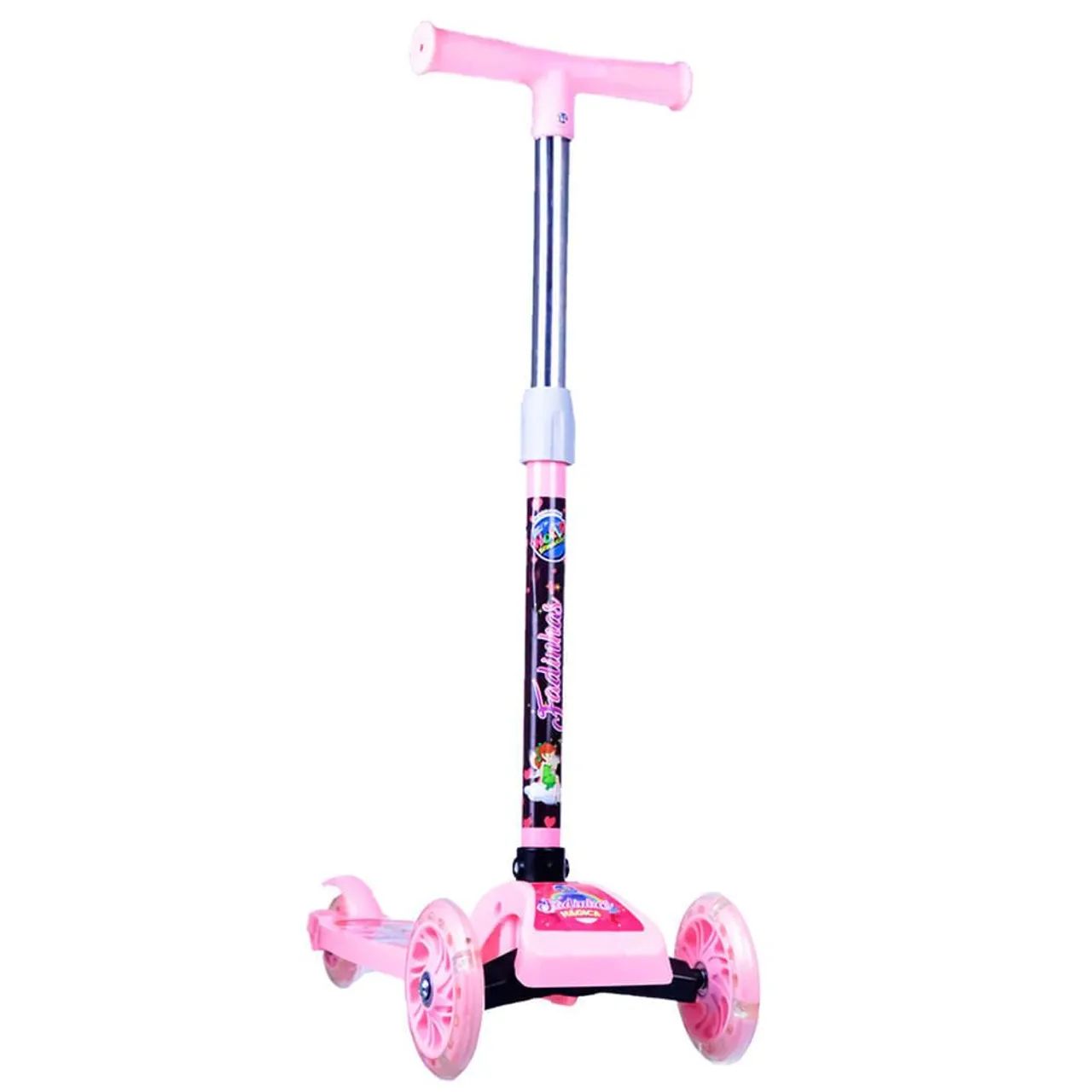Patinete infantil com led até 4 anos 