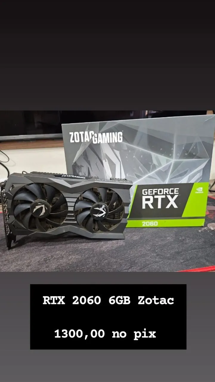 RTX 2060 6GB Zotac