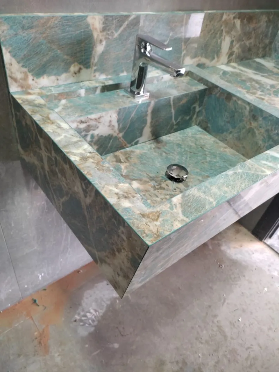 Bancada em porcelanato