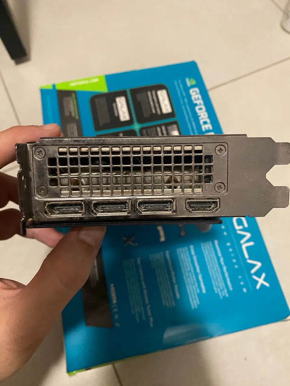 RTX 3060 12GB GALAX - COM NF E CAIXA63824100482307123