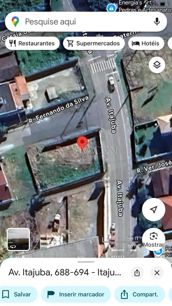 Terreno à Venda com 649m² em Santa Catarina.