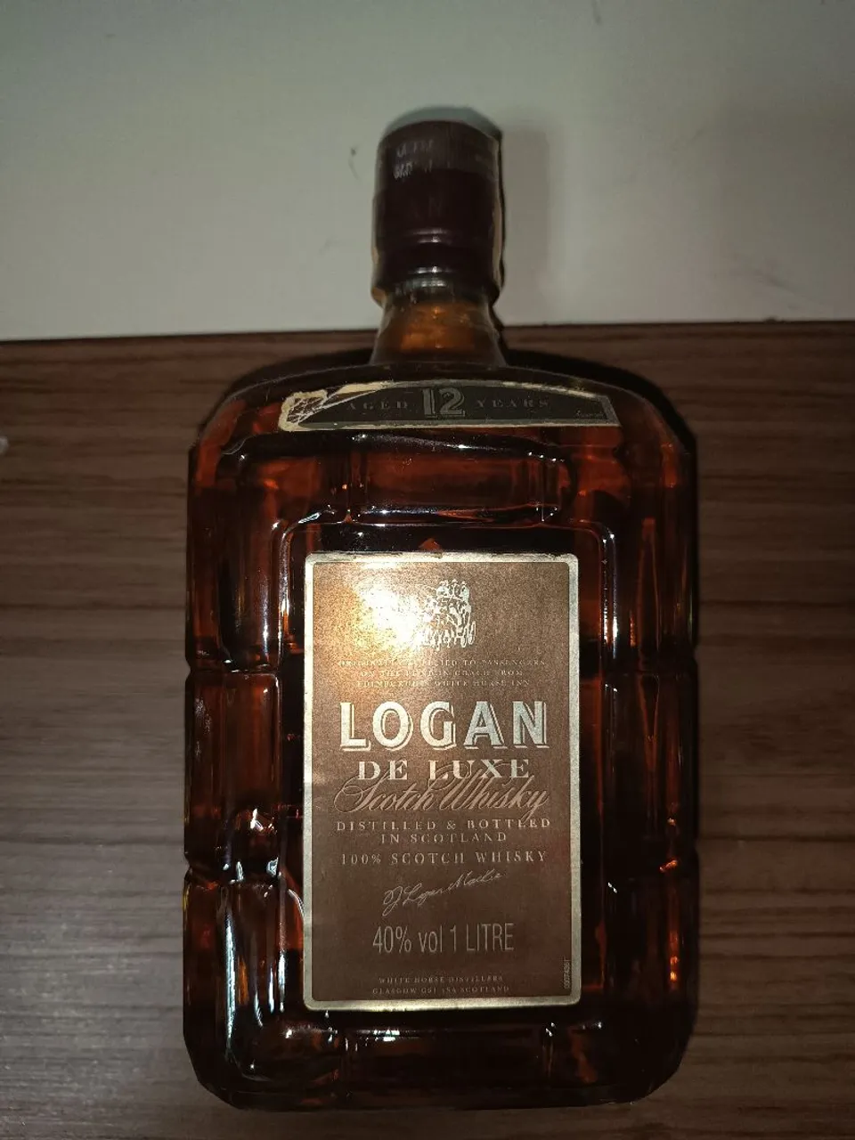 Whisky Logan De Luxe 12 Anos - Colecionador