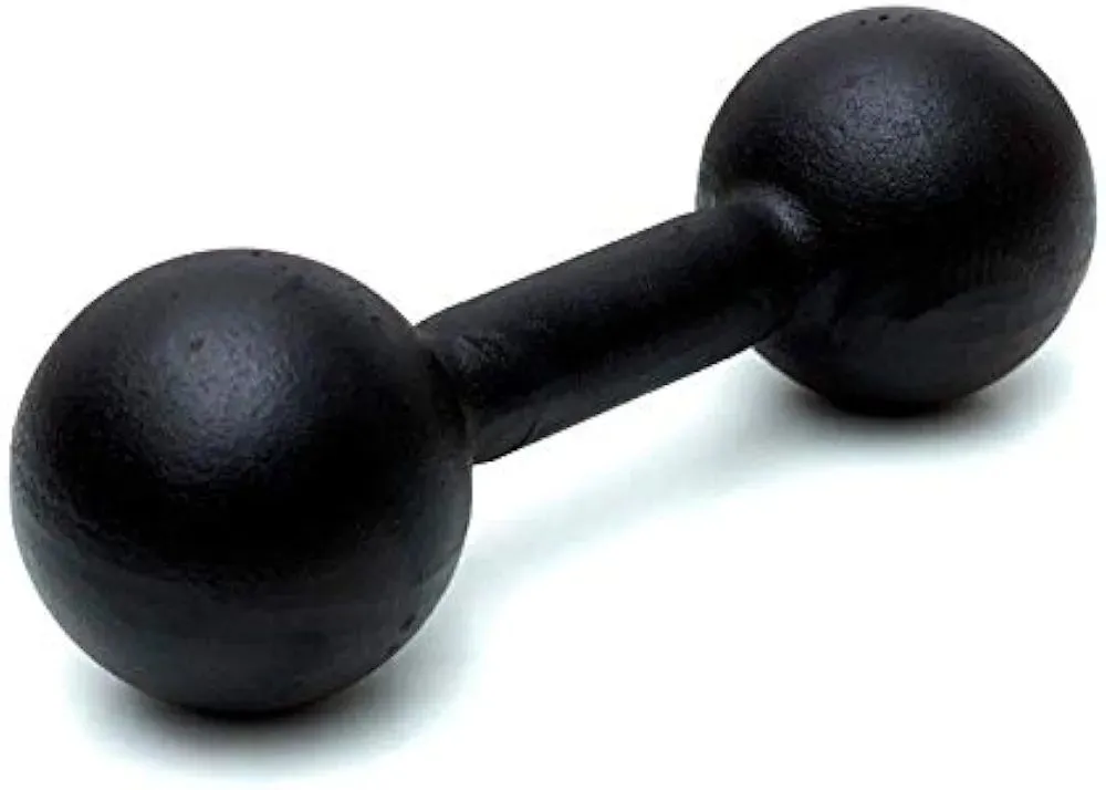 Halteres de Ferro Fundido - Musculação e Treino Funcional