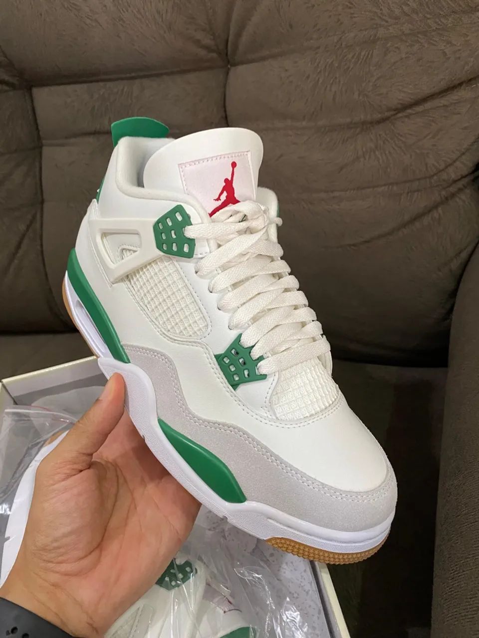 Air Jordan 4 - Pine green - Foto 3