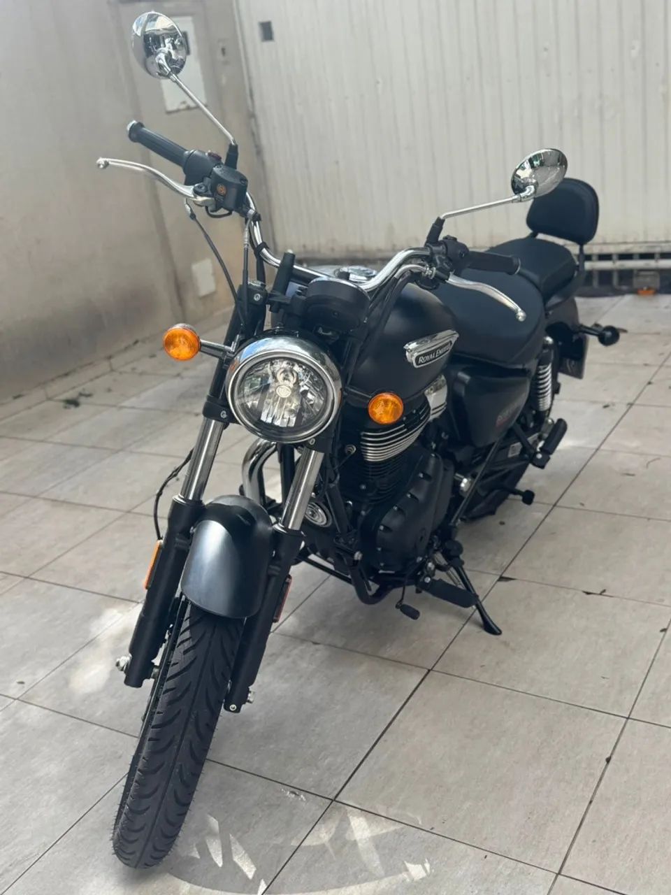 Vendo moto Royal Enfield METEOR 350 zerada - Foto 4