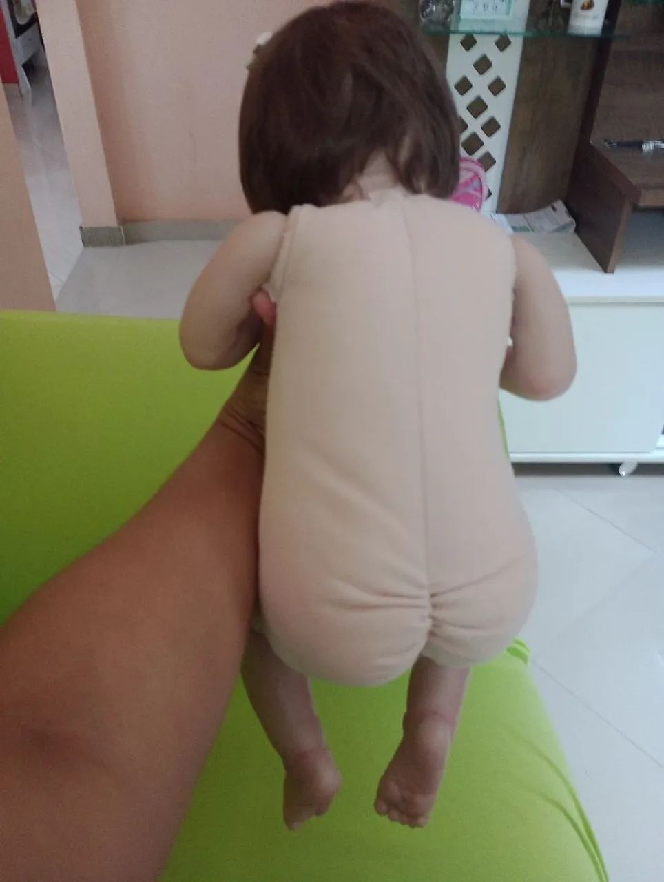 Boneca Reborn Realista corpo de tecido  - Foto 5