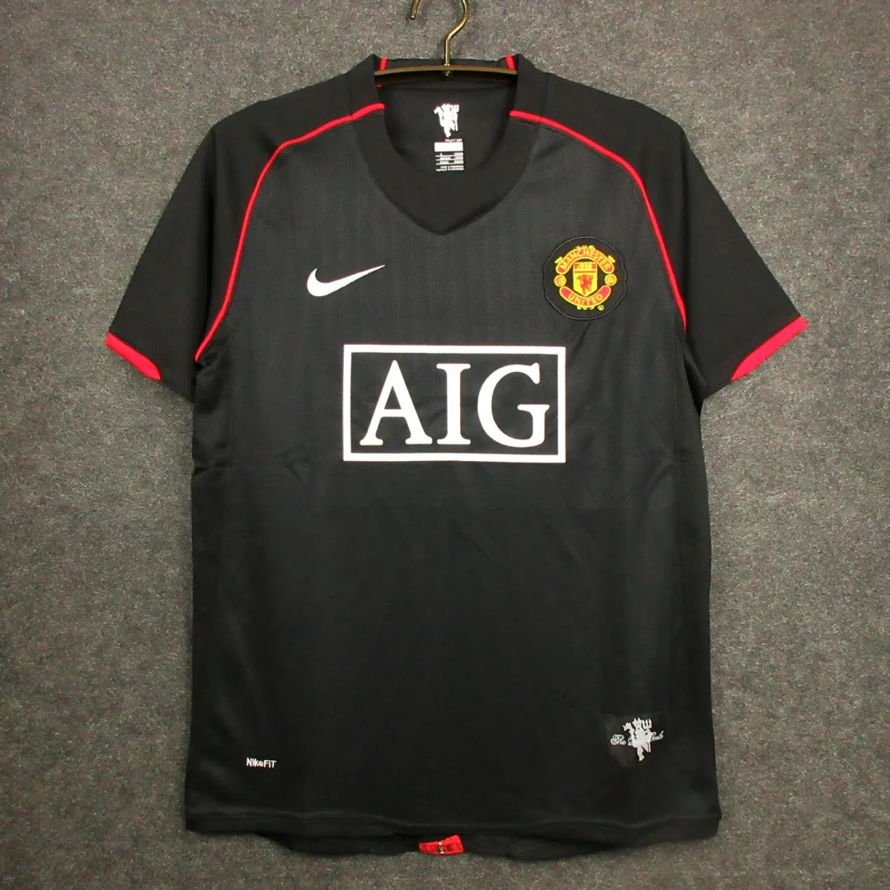 Camisa Manchester United Preta Nike AIG