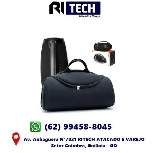 Case Capa Bolsa Bag Protetora Jbl Boombox 3 Alça Ombro