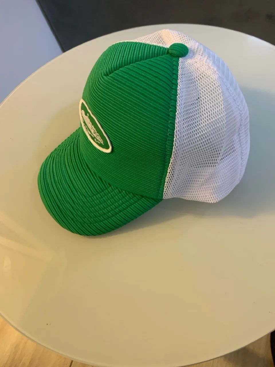 Boné Verde e Branco Trucker Corteiz