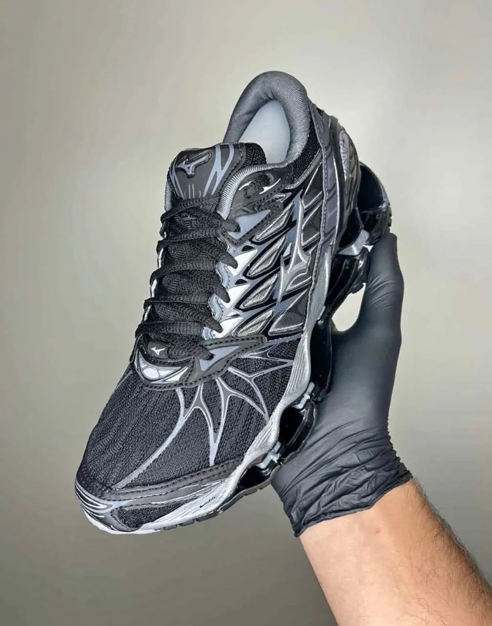Mizuno Pro M ブラック Mizuno pro 7 preto + preta - Calçados - Jardim Goiás, Goiânia