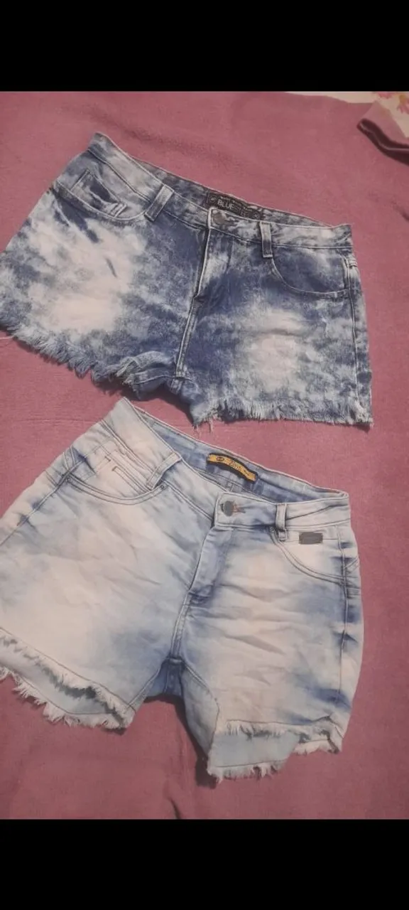 Shorts Jeans Femininos - 2 Modelos