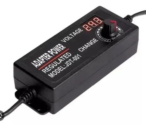 Fonte Universal Ajustavel Digital 3a - Saída Regulavel De 3v A 24v 72w Plug P4 Macho - Foto 2