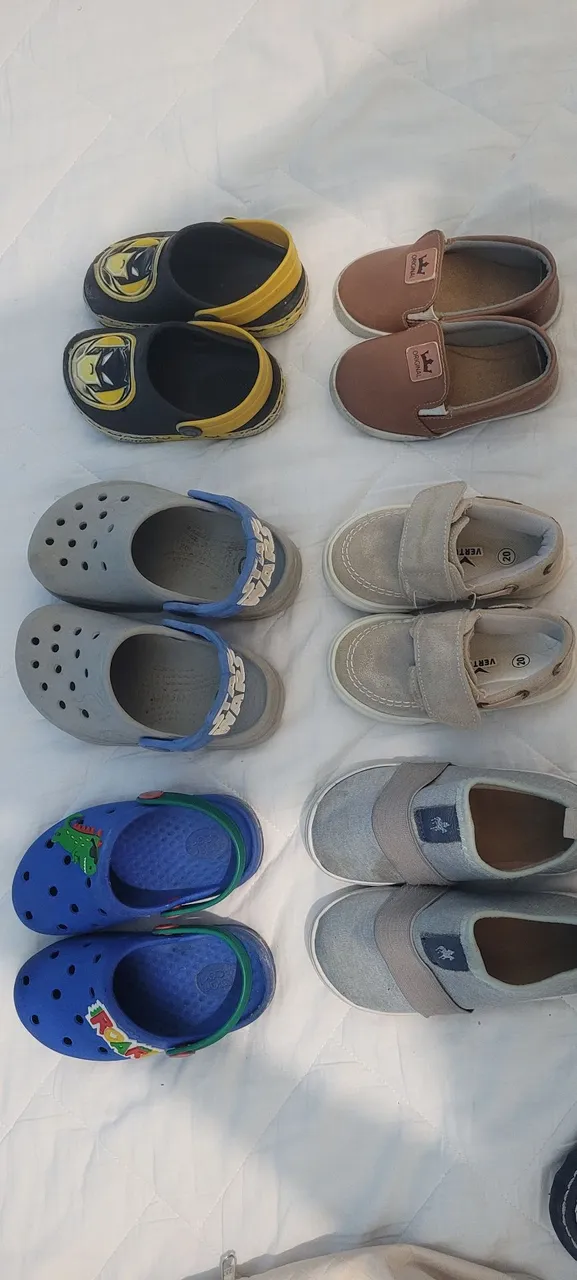 Crocs tudo por 100$
