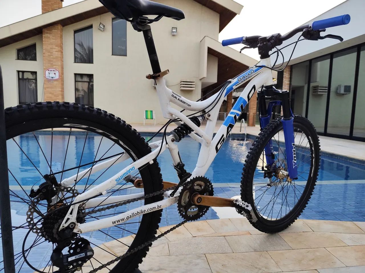 Bicicleta Gallo Aro 26 com Full suspension - Foto 4