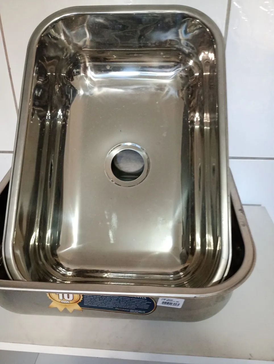 Em Cuba funda inox para pia de cozinha - Foto 2