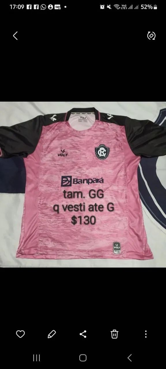 Camisa do Remo volt 2021 goleiro