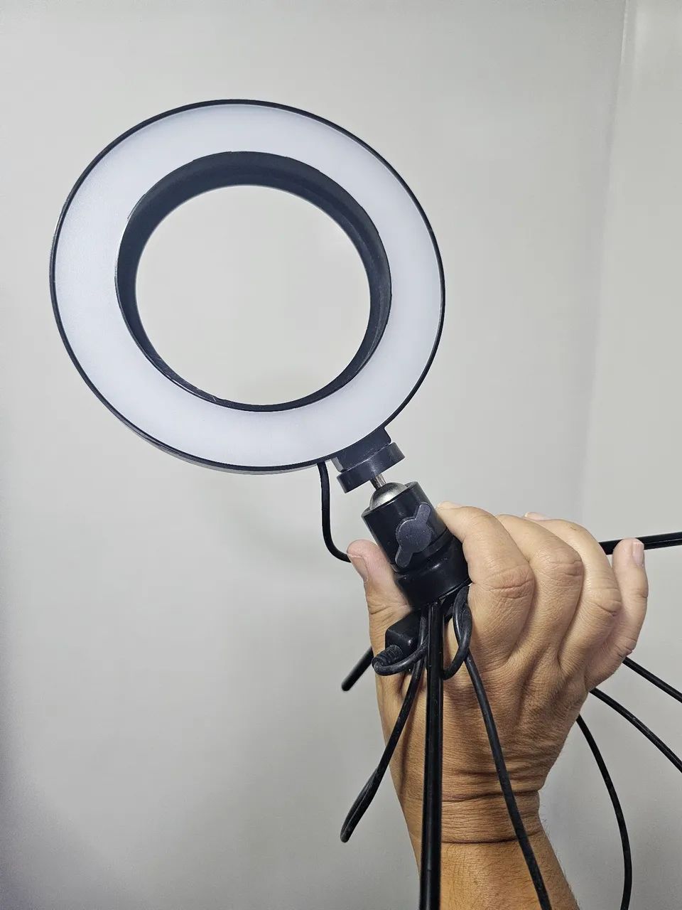 Ring Light para Celular com Tripé Ajustável