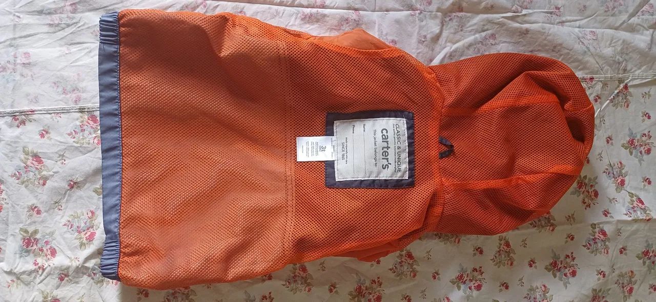 Jaqueta corta vento azul  Carter's - Foto 6