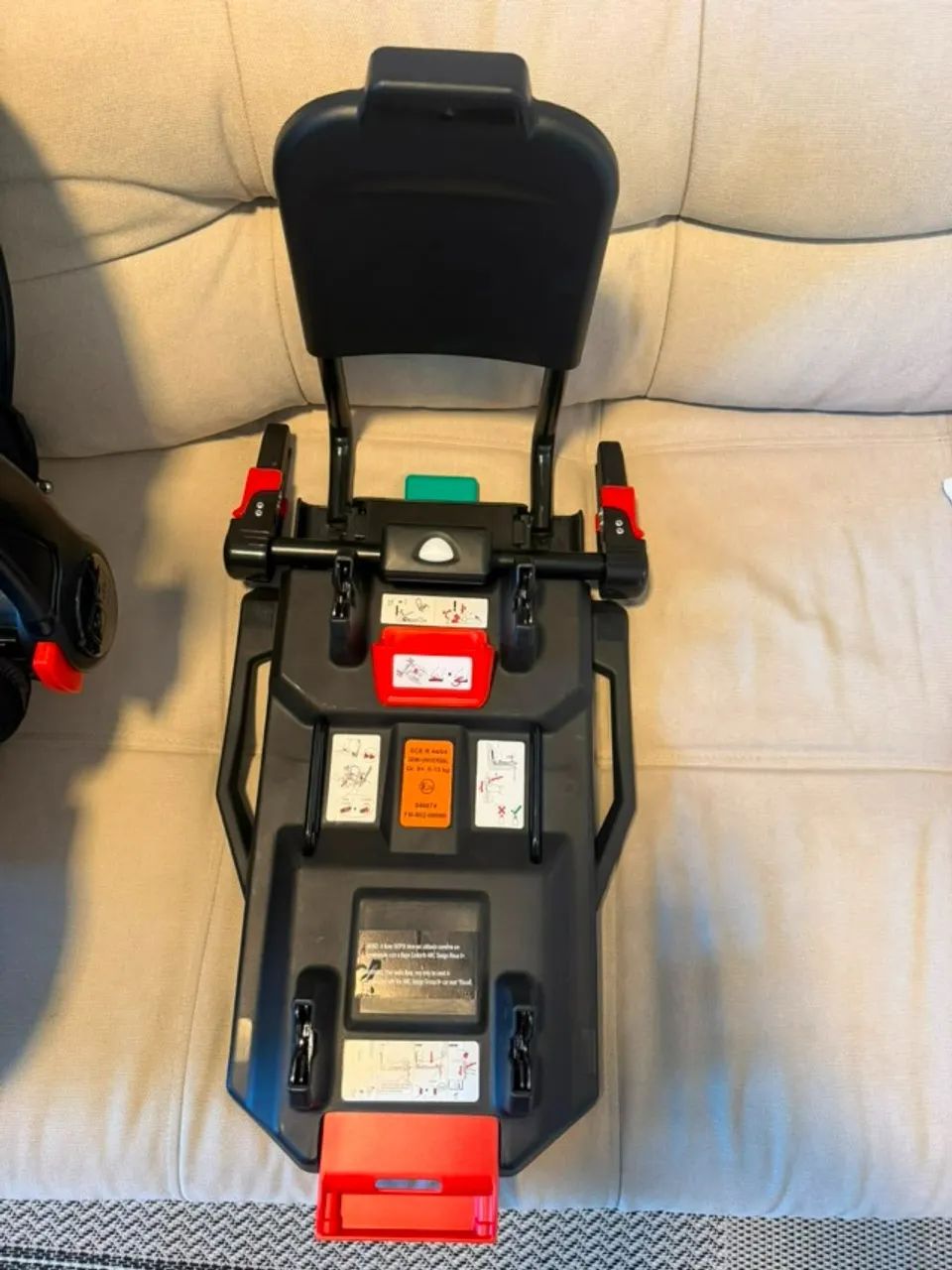 Bebê conforto Risus Black ABC Design + BASE ISOFIX  - Foto 2