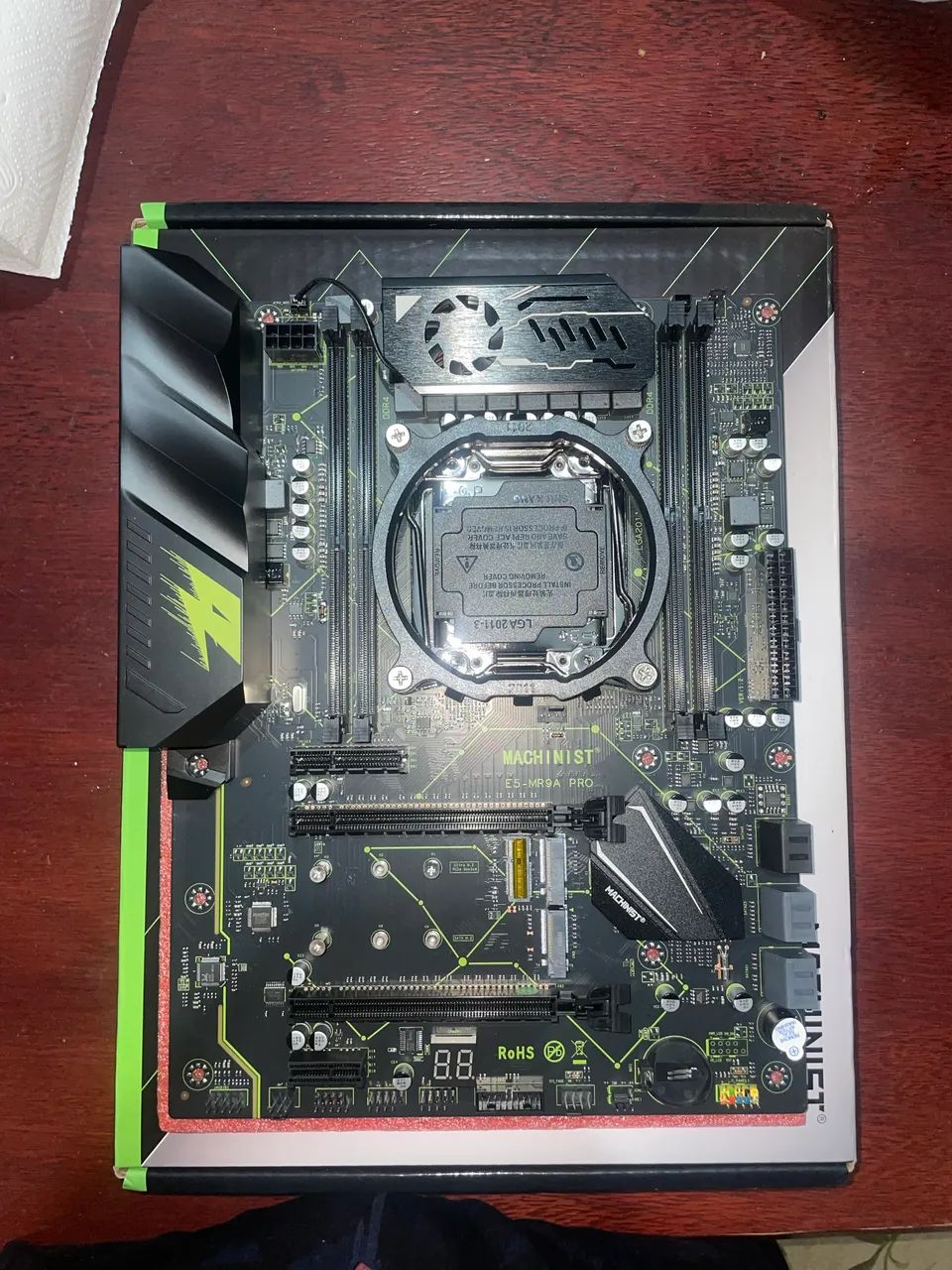 KIT X99 - Memória RAM 32GB + Placa-mãe mr9a Pro + xeon e5 2680v4 - Foto 2