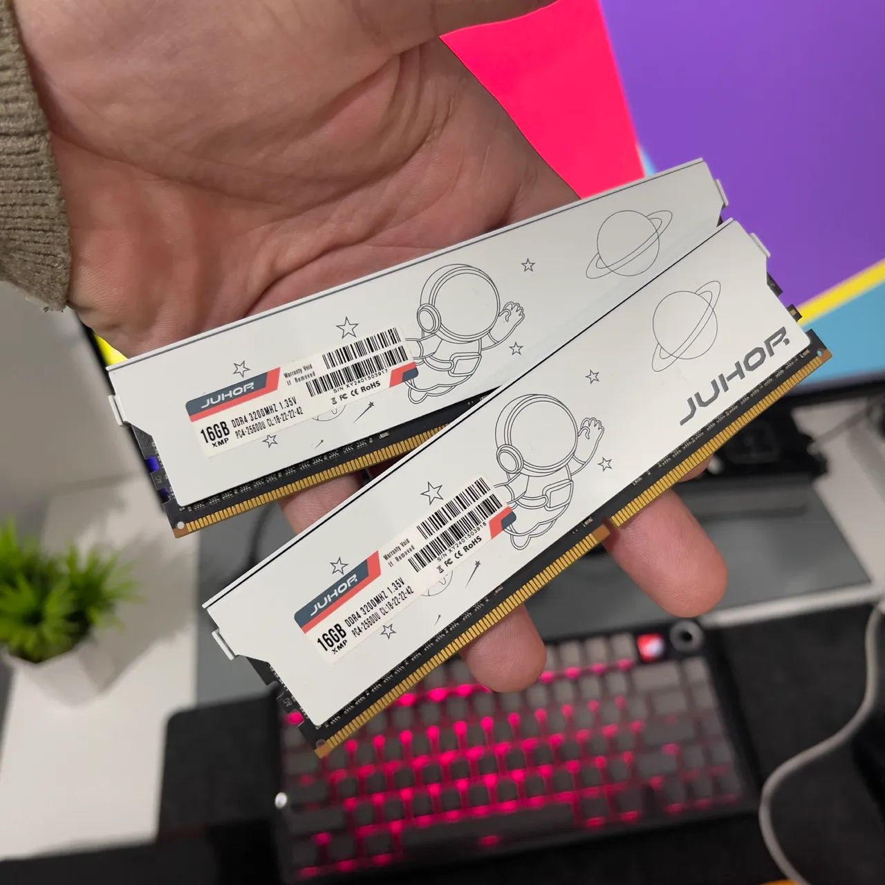 2x 16Gb = 32Gb DDR4 / 3200mhz - Memória RAM - Menino Deus, Porto