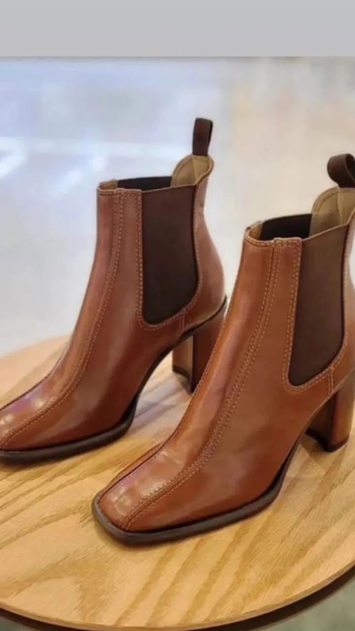 Bota couro