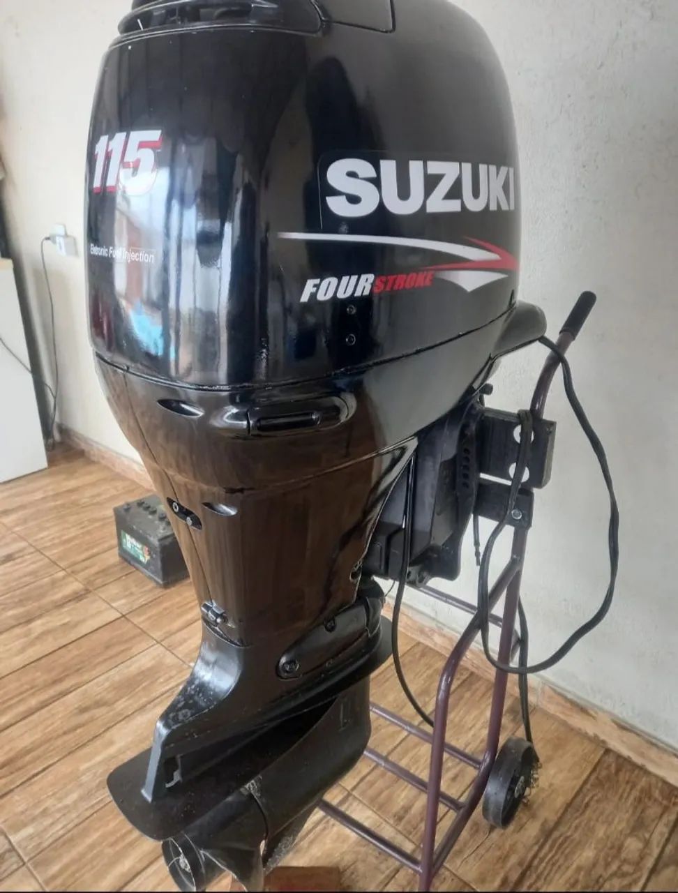 Motor de popa Suzuki 115hp 4 tempos  - Foto 3