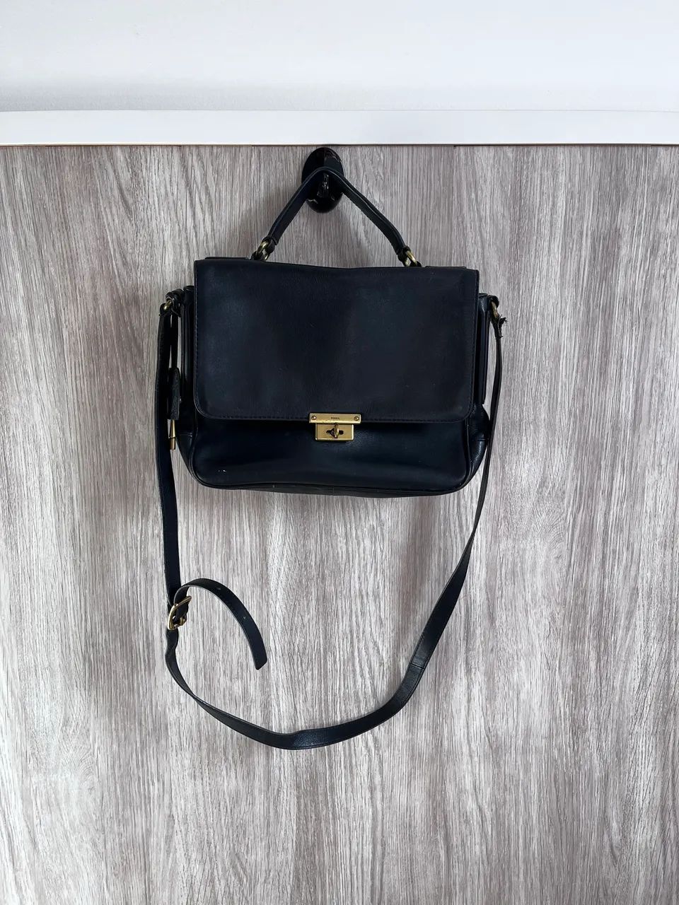 Bolsa de couro fóssil - Foto 3