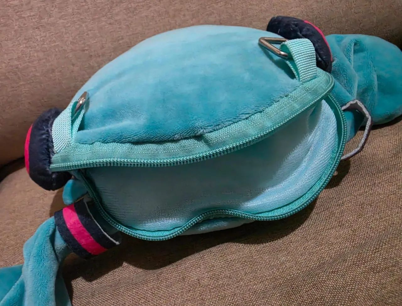 Bolsa pelúcia hatsune miku - Foto 3