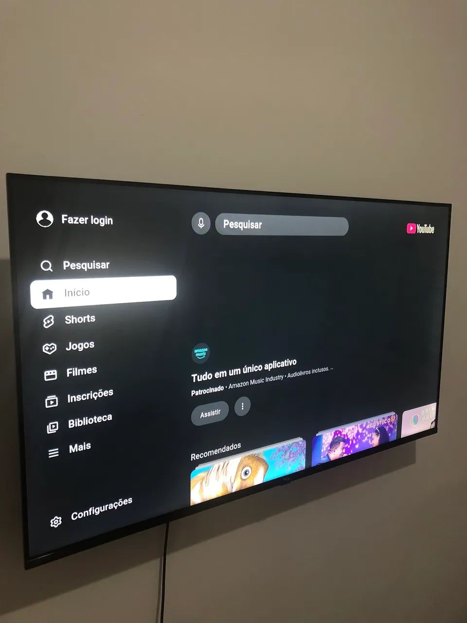 TV Smart TCL 43 polegadas Zerada - Foto 4