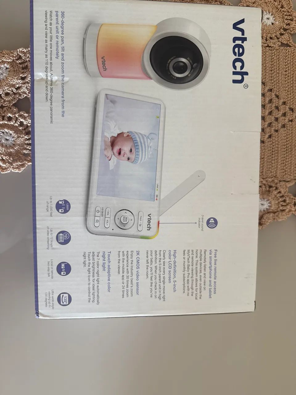 Babá eletrônica Vtech smart Wi-Fi - Foto 3