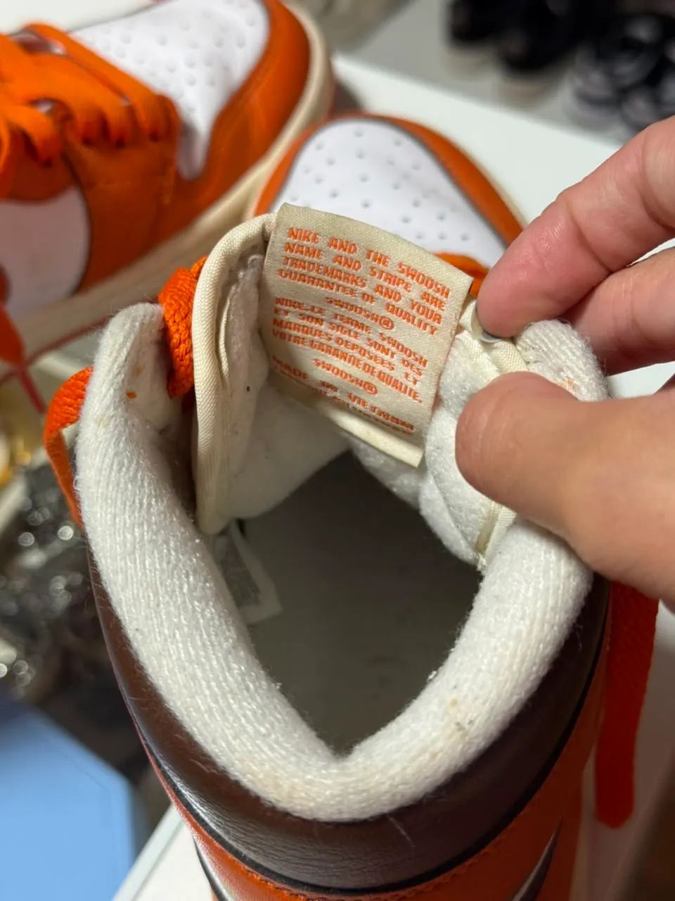Air Jordan 1 High OG Starfish Laranja - Foto 5