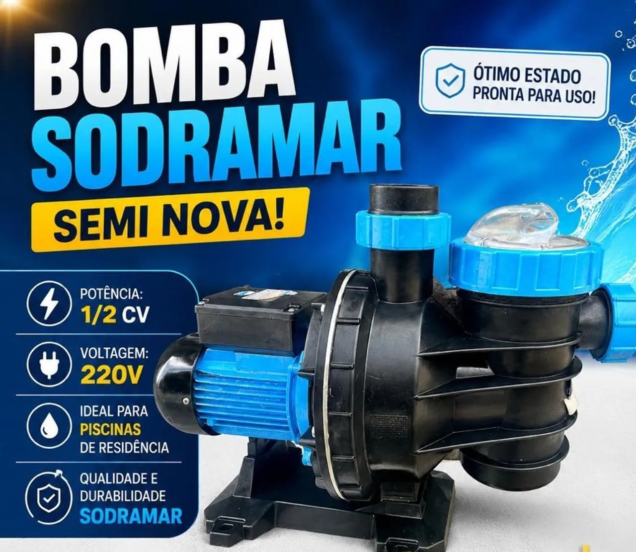 Bomba para piscina 