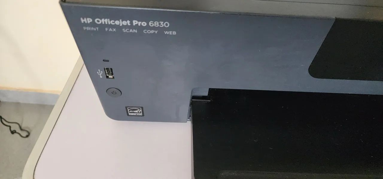 Impressora HP 6830 (com defeito) jato de tinta. - Foto 3