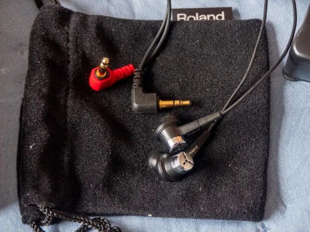 Microfone ASMR áudio 3D binaural - Roland CS-10EM - Foto 4