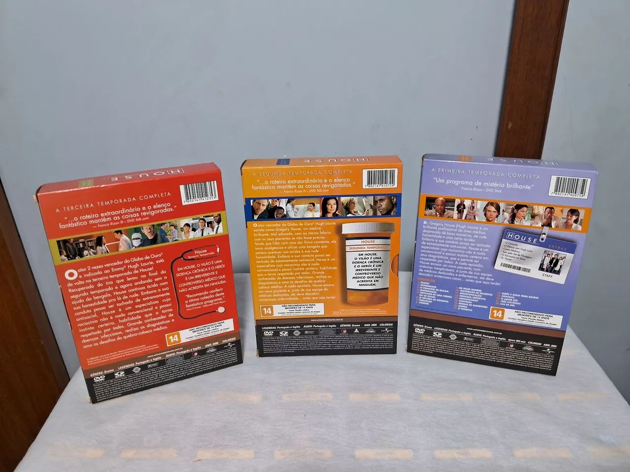 BoxSet DVDs HOUSE - 1° a 6° Temporadas - Foto 3
