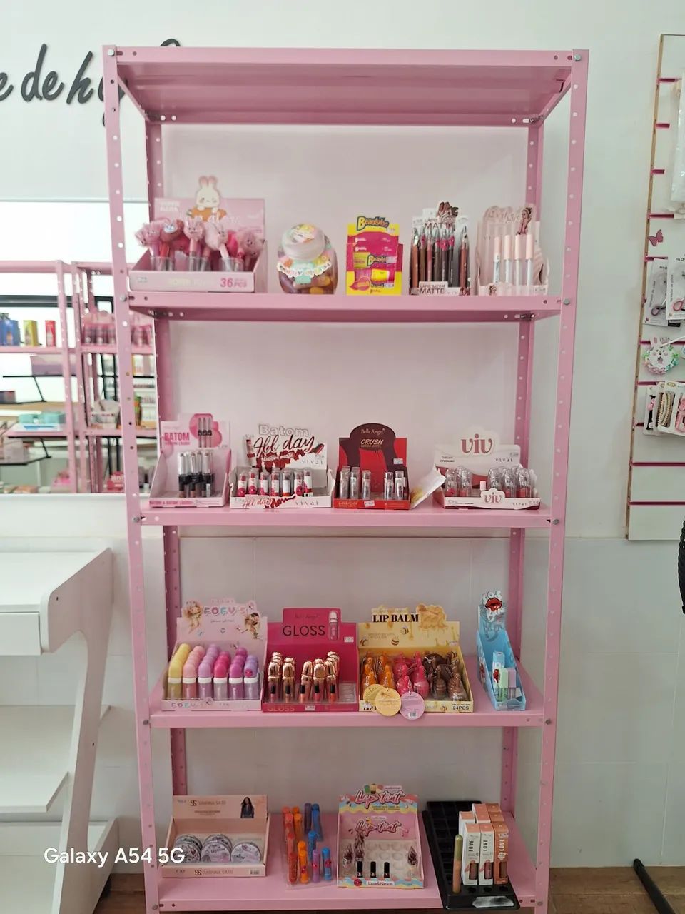 Prateleira de Aço Rosa - Foto 3