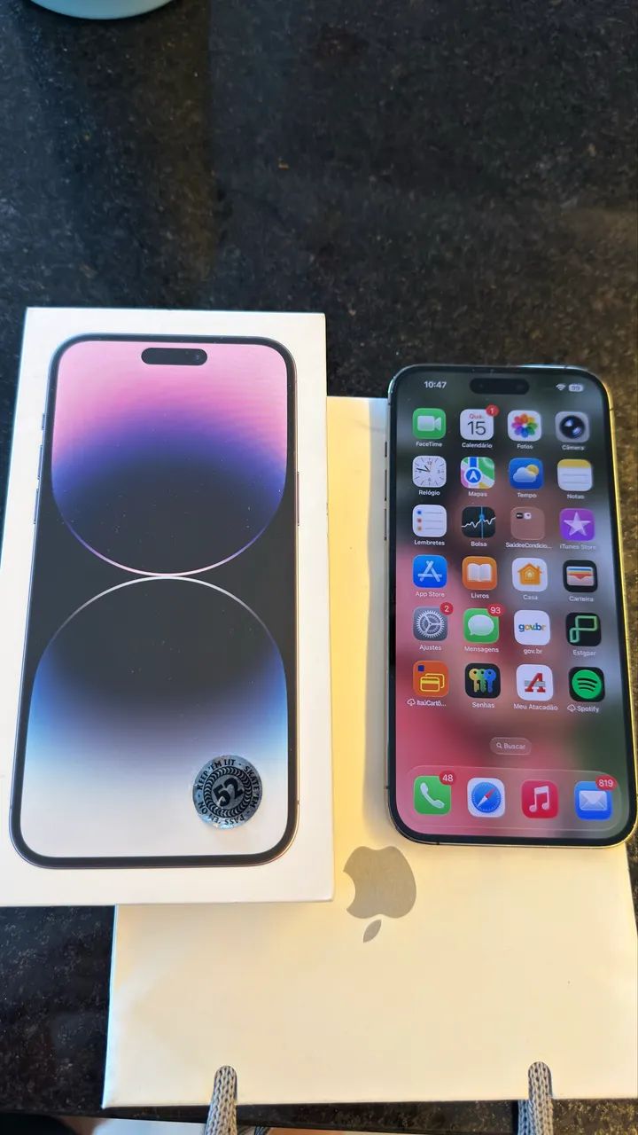 iPhone14 pro max 256gb roxo - Foto 5