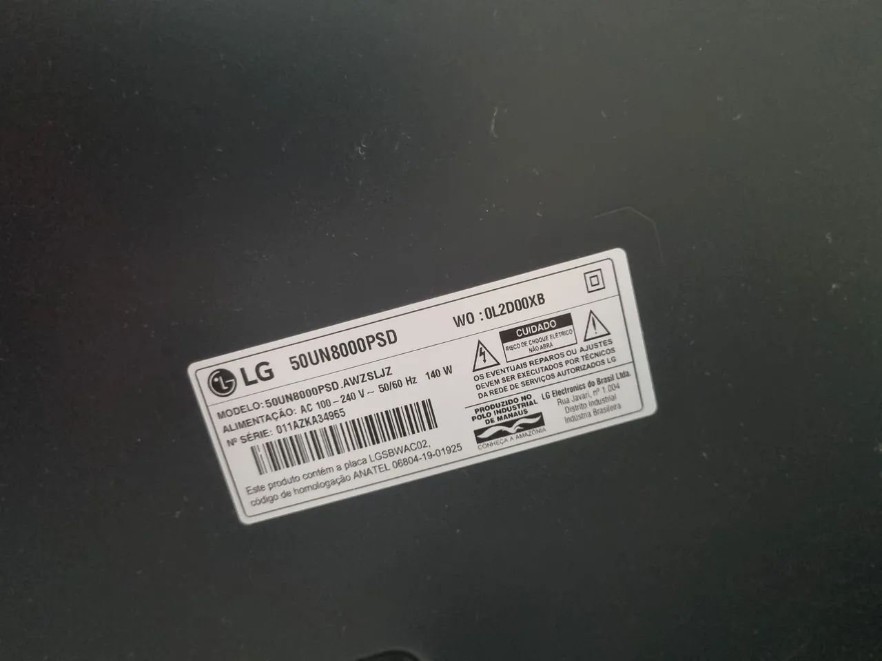 Tv 50" lg ( com defeito ) - Foto 2
